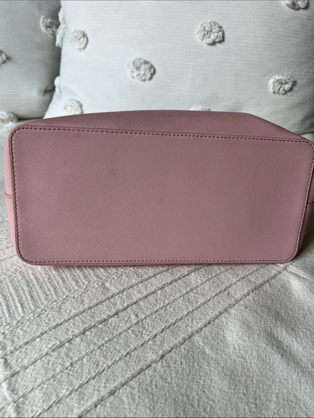 kate spade Blush Pink Saffiano Satchel with Strap - Picture 9 of 16